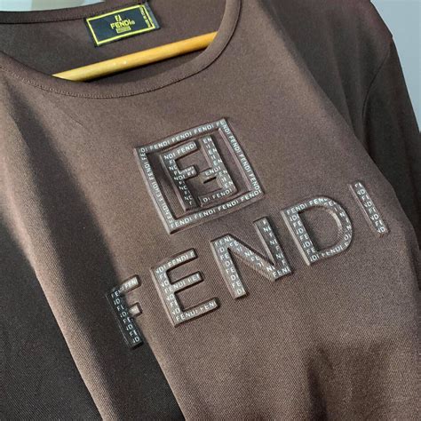 fendi roma t shirt vintage|fendi t shirt original.